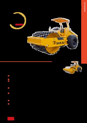 Valjci s jednim bubnjem Sakai SV620D