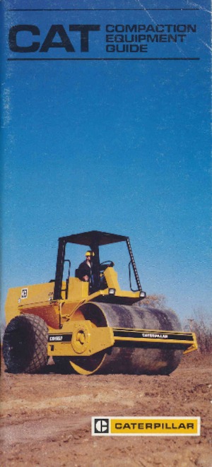 Valjci s jednim bubnjem Caterpillar TSM-54