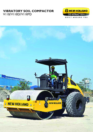 Valjci s jednim bubnjem New Holland V110