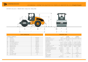 Valjci s jednim bubnjem JCB-Vibromax VM 166 D