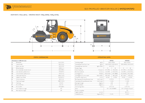 Valjci s jednim bubnjem JCB-Vibromax VM 75 D