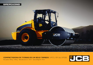 Valjci s jednim bubnjem JCB VM200 D