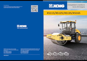 Valjci s jednim bubnjem XCMG XS125 