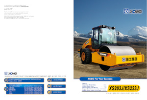 Valjci s jednim bubnjem XCMG XS203J