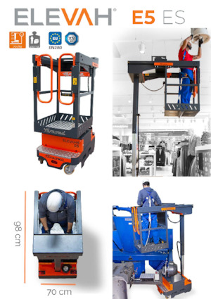 Vertikalna podizna platforma s jednim jarbolom Faraone Elevah 5 ES Move  