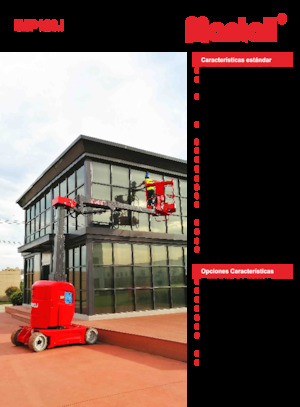 Vertikalna podizna platforma s jednim jarbolom Mantall IMP-120J