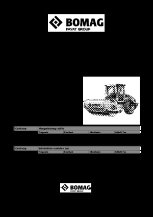 Valjci s jednim bubnjem Bomag BW 216 D-5