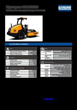 Valjci s jednim bubnjem Dynapac CA 1300 D