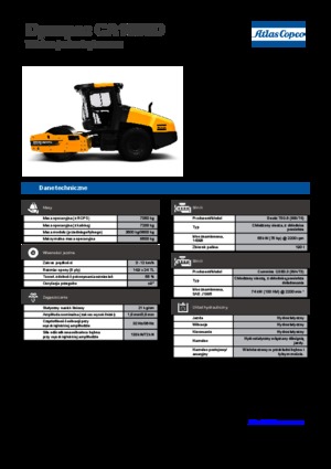 Valjci s jednim bubnjem Dynapac CA 1500 D