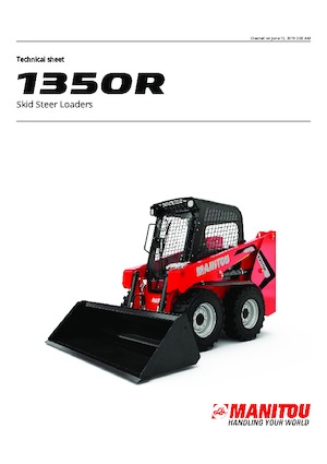 Mini utovarivači Manitou 1350R