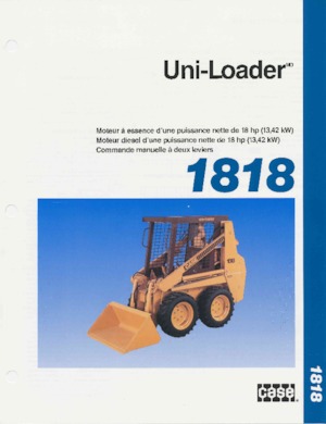 Mini utovarivači Case 1818