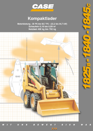 Mini utovarivači Case 1840