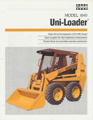 Mini utovarivači Case 1845C 