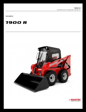 Mini utovarivači Manitou 1900R