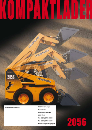 Mini utovarivači Mustang 2056