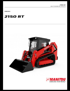 Mini utovarivači Manitou 2150RT