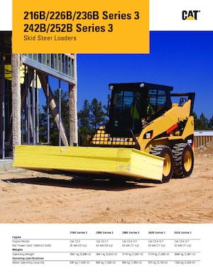 Mini utovarivači Caterpillar 216B Serie 3