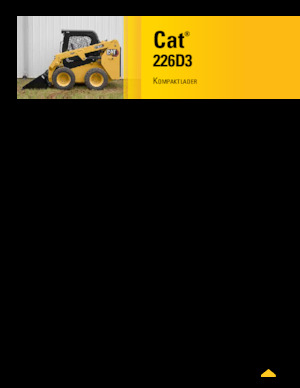 Mini utovarivači Caterpillar 226D Series 3