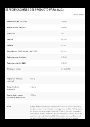 Mini utovarivači Caterpillar 232D3