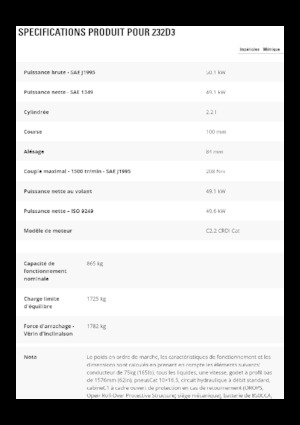 Mini utovarivači Caterpillar 232D3