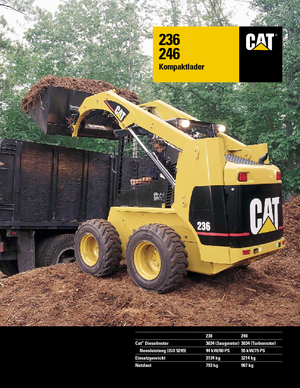 Mini utovarivači Caterpillar 236