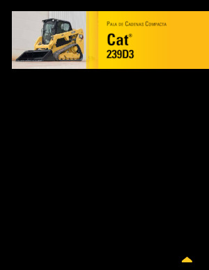 Mini utovarivači Caterpillar 239D Serie 3 Deltalader