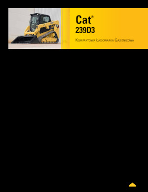 Mini utovarivači Caterpillar 239D Serie 3 Deltalader
