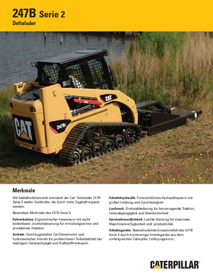 Mini utovarivači Caterpillar 247B II