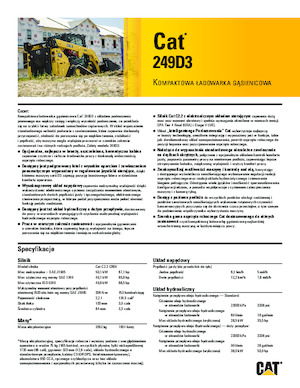 Mini utovarivači Caterpillar 249D3
