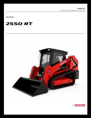 Mini utovarivači Manitou 2550RT