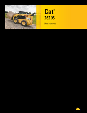 Mini utovarivači Caterpillar 262D Series 3