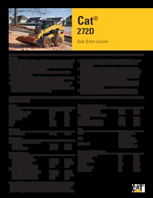 Mini utovarivači Caterpillar 272D