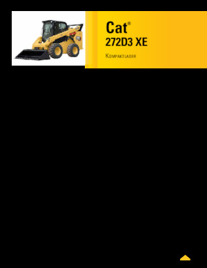 Mini utovarivači Caterpillar 272D XE Serie 3