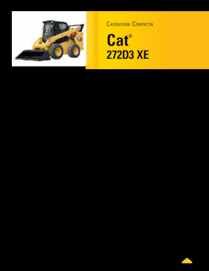 Mini utovarivači Caterpillar 272D XE Serie 3