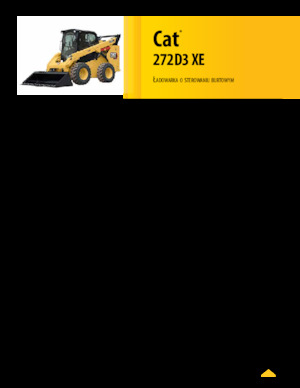 Mini utovarivači Caterpillar 272D XE Serie 3