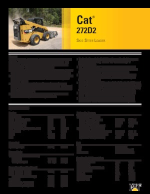 Mini utovarivači Caterpillar 272D2