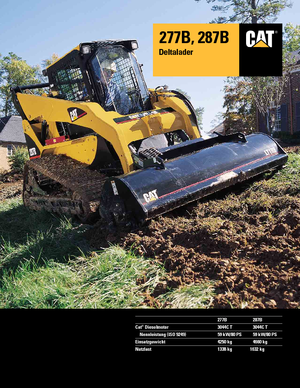 Mini utovarivači Caterpillar 277 B