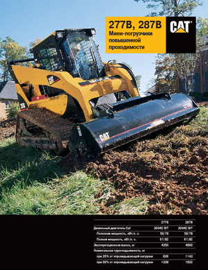 Mini utovarivači Caterpillar 277 B