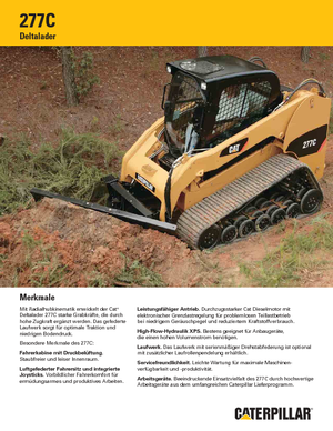 Mini utovarivači Caterpillar 277C