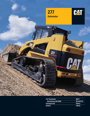 Mini utovarivači Caterpillar 277