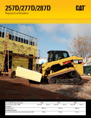 Mini utovarivači Caterpillar 287D