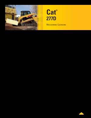 Mini utovarivači Caterpillar 277D