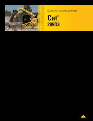 Mini utovarivači Caterpillar 289D Serie 3 Deltalader