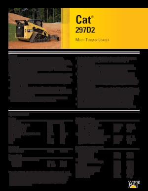 Mini utovarivači Caterpillar 297D2