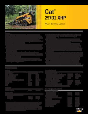Mini utovarivači Caterpillar 299D 2 XHP