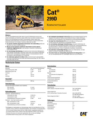 Mini utovarivači Caterpillar 299D2 XHP