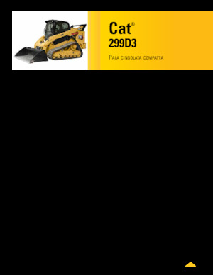Mini utovarivači Caterpillar 299D Serie 3 Deltalader