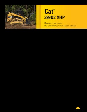 Mini utovarivači Caterpillar 299D2  XHP