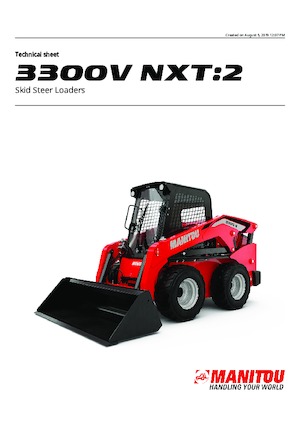 Mini utovarivači Manitou 3300V NXT:2