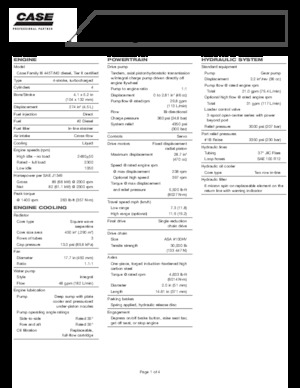 Mini utovarivači Case 445